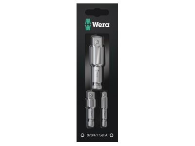 Produktbild Wera 870 4 7 Set A SB SiS Verbindungsschluessel Set Vierkant