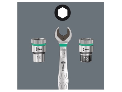 Product image detailed view 4 Wera 8740 B HF Socket spanner for in hexagonal 5mm
