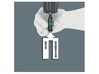 Detailansicht 3 Wera 897 4 R SB SiS BiTorsion Halter