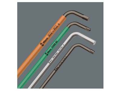 Detailansicht 4 Wera 950 13Hex PlusImper1 Winkelschraubendrehersatz Clip13 teilig