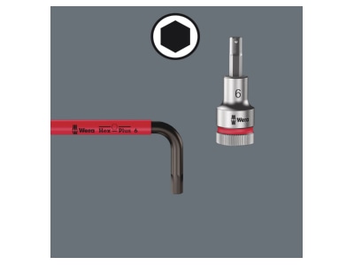 Detailansicht 2 Wera 950 9Hex Plus Winkelschluesselsatz