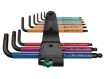 Detailansicht 4 Wera 950 9Hex Plus Winkelschluesselsatz