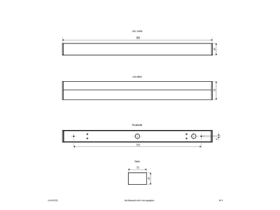 Ma�zeichnung EVN SL44120125 LED Wandleuchte IP44