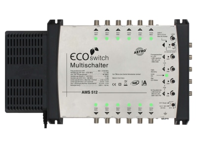 Product image detailed view 2 Astro Strobel AMS 512 Ecoswitch Multi switch for communication techn 