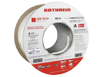 Produktbild 1 Kathrein LCD 111 A  100m Eca Koaxkabel  120 dB  LCD 111 A  100m
