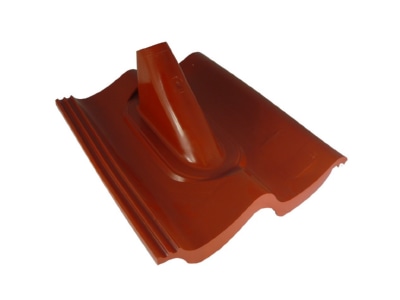 Produktbild 2 Televes KSZ 60 DR Kunststoffziegel rt Frankf  Doppel S