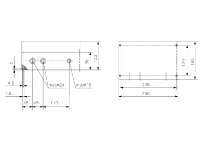 Ma�zeichnung Alre it LG 9 30 Leistungsschaltteil 21kW Erw von 9 auf 30kW