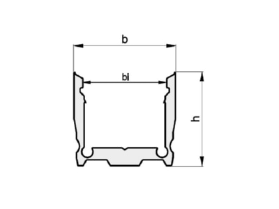 Line drawing Radium TRPA2502 Accessory for light rope
