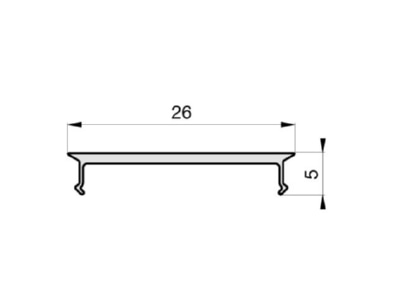 Dimensional drawing 2 Radium ZTPA2592 Accessory for light rope