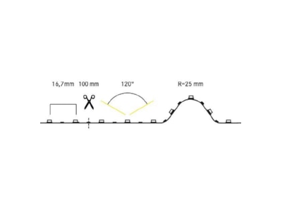 Mazeichnung Brumberg 19300027 LED Flexband  IP00  5m