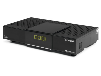 Ansicht schrg 2 TechniSat TECHNISATHDS223DVR DVB S HDTV Receiver sw