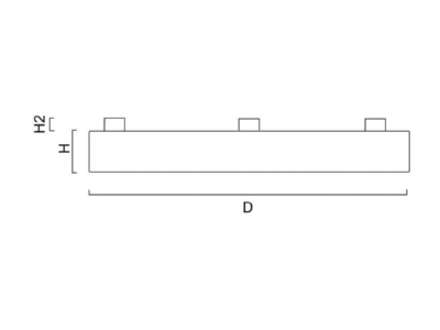 Strichzeichnung SCHMITZ WILA 133 002 123 105 LED Anbauleuchte 3000K  DALI