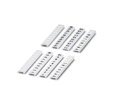 Product image 2 Phoenix ZBF 3 5 LGS 21 30 Label for terminal block 3 5mm white