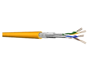 Produktbild Draka Comteq Cable 60015307 Dca T1000 UC MM1500 SS23 Kat 7A gelb 4P S FTP 6F AWG23