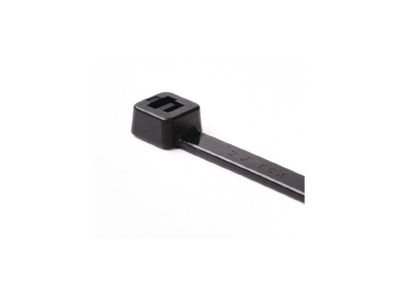Product image Hellermann Tyton GL200 PA11W BK 100 Cable tie 4 7x203 2mm black
