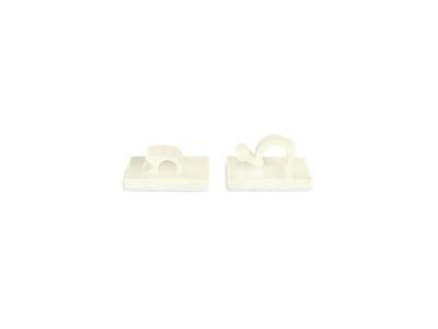 Product image Hellermann Tyton RA13 PA66 BK 100 Saddle clamp  pipe cable 
