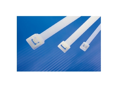 Product image 1 Hellermann Tyton RELK2L PA66 BK 100 Cable tie 4 6x350mm black
