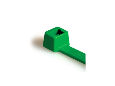 Product image Hellermann Tyton T120R E  PA66 GN 100 Cable tie 7 6x387mm green
