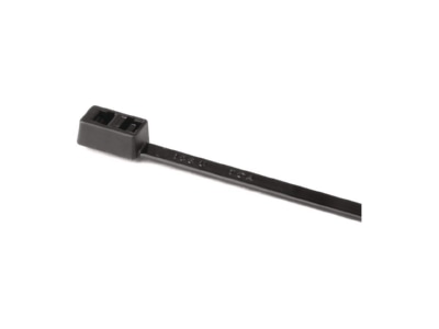 Product image Hellermann Tyton T50RDH PA66 BK 100 Cable tie 4 7x210mm black
