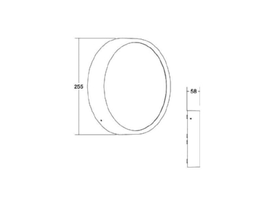 Ma�zeichnung Brumberg 10036183 LED Wandanbauleuchte