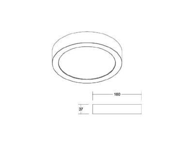Ma�zeichnung Brumberg 12245073 LED Anbaupanel