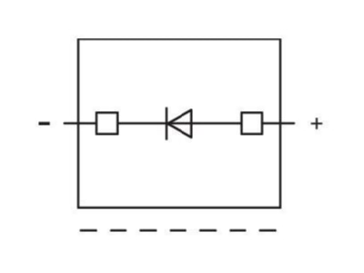 Circuit diagram WAGO 2002 800 1000 411 Component plug terminal block