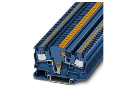 Produktbild 2 Phoenix PTME 4 BU Messwandler Trennklemme 0 2 6qmm  B6 2mm bl