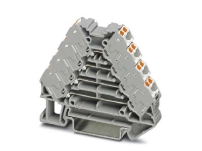 Produktbild 1 Phoenix PTRV 4  WH Rangierverteiler 0 14 2 5qmm  2 polig