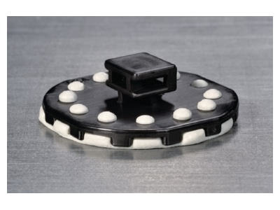 Product image Hellermann Tyton PMB5 PA66HS BK 100 Mounting element for cable tie
