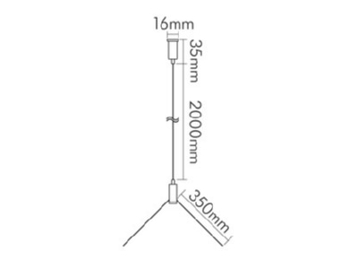 Dimensional drawing Nobile 1560739800 Accessory for luminaires