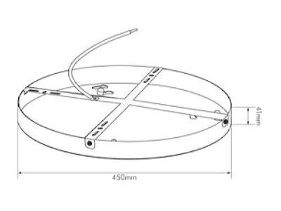 Dimensional drawing Nobile 1577819902 Accessory for luminaires