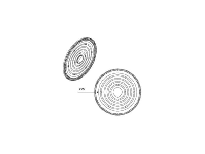 Dimensional drawing Brumberg 81062000 Interchangeable optics 