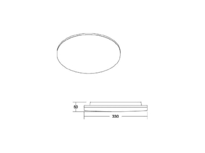 Ma�zeichnung Brumberg 12512073 LED Anbauleuchte CCT