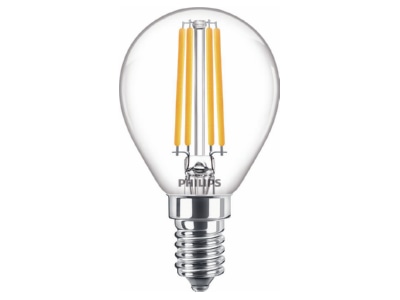 Produktbild Signify Lampen CorePro LED 34756400 LED Tropfenlampe E14 klar Glas CorePro LED34756400