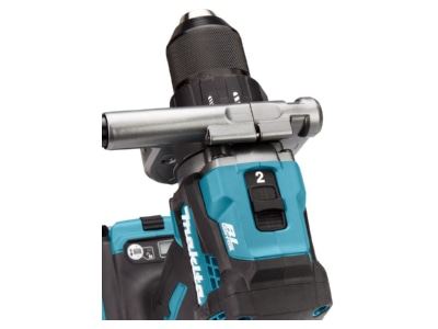Detailed view 2 Makita DF001GD201 Battery drilling machine 40V 2 5Ah
