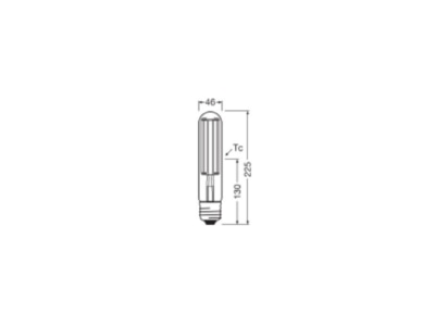 Ma�zeichnung Ledvance NAV100LFV70004172740 LED Lampe E40 E40  727