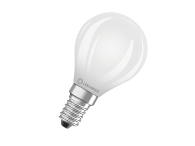 Product image Ledvance LEDCl  4099854253409 LED drop lamp E14 827  dim  frosted
