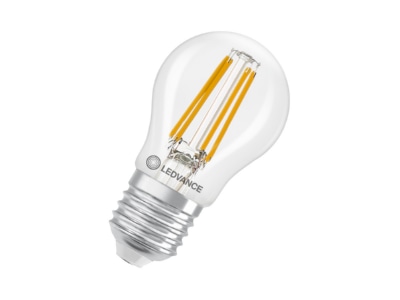 Produktbild Ledvance LEDCl P40FDP3 4W827C LED Tropfenlampe E27 827  klar  dimmbar