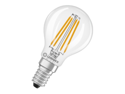 Produktbild Ledvance LED Cl  P40 F D  EF LED Tropfenlampe E14 827  klar  dimmbar