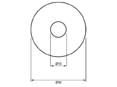 Ma�zeichnung 2 Nobile C411 14 Einbauleuchte eds