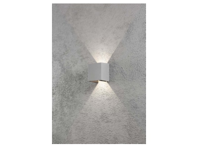 Detailansicht 1 Konstsmide 7959 310 LED Wandleuchte grau