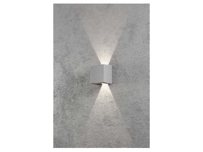Detailansicht 2 Konstsmide 7959 310 LED Wandleuchte grau
