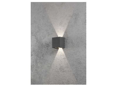 Produktbild 3 Konstsmide 7959 370 LED Wandleuchte anthrazit