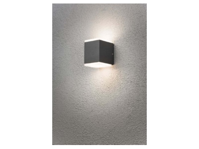 Detailansicht 1 Konstsmide 7991 370 LED Wandleuchte anthrazit