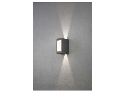 Detailansicht 1 Konstsmide 7992 370 LED Wandleuchte anthrazit