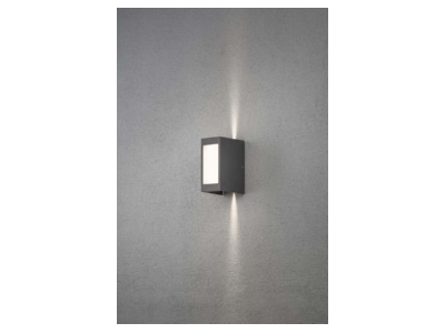 Detailansicht 2 Konstsmide 7992 370 LED Wandleuchte anthrazit