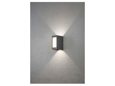 Detailansicht 3 Konstsmide 7992 370 LED Wandleuchte anthrazit