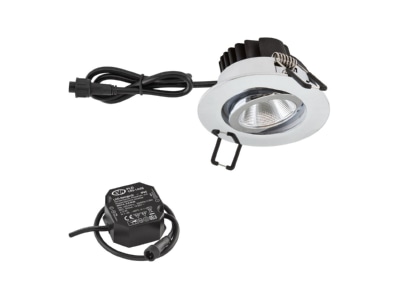Produktbild EVN PC650N61102 P LED Deckeneinbauleuchte 3000K IP65 230V chr