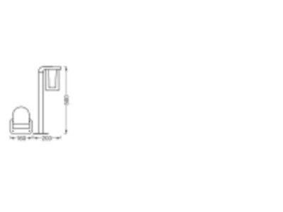 Mazeichnung Ledvance SMART  4058075564268 LED Aussenleuchte WiFi SMART 4058075564268
