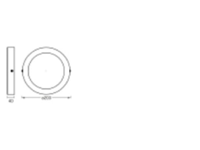 Ma�zeichnung Ledvance SMART  4058075572911 LED Downlight WiFi  TW SMART 4058075572911